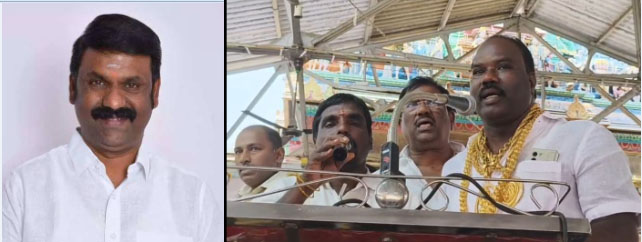 காட்பாடி- தேசிய கீதத்தை அவமதித்த திமுக ஒன்றியக்குழு தலைவர்